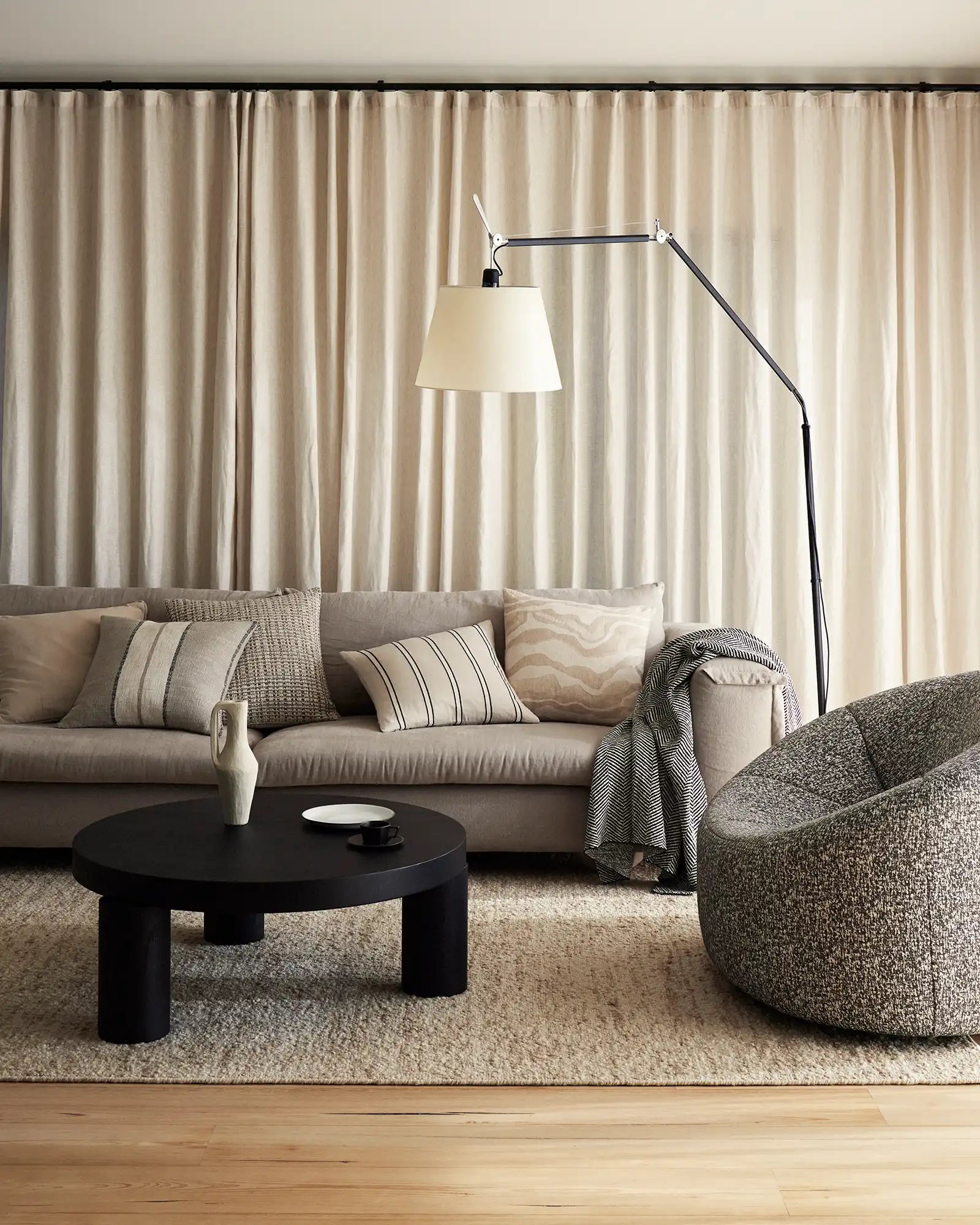 Weave Ottavio Cushion Cover - Natural