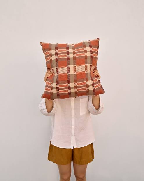 Mungo Skipping Block Cushion Cover - Maypole