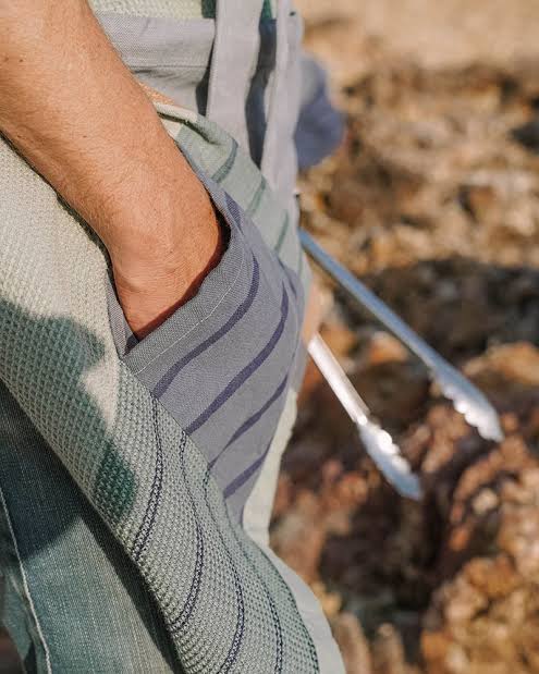 Mungo Grill Apron - Kelp