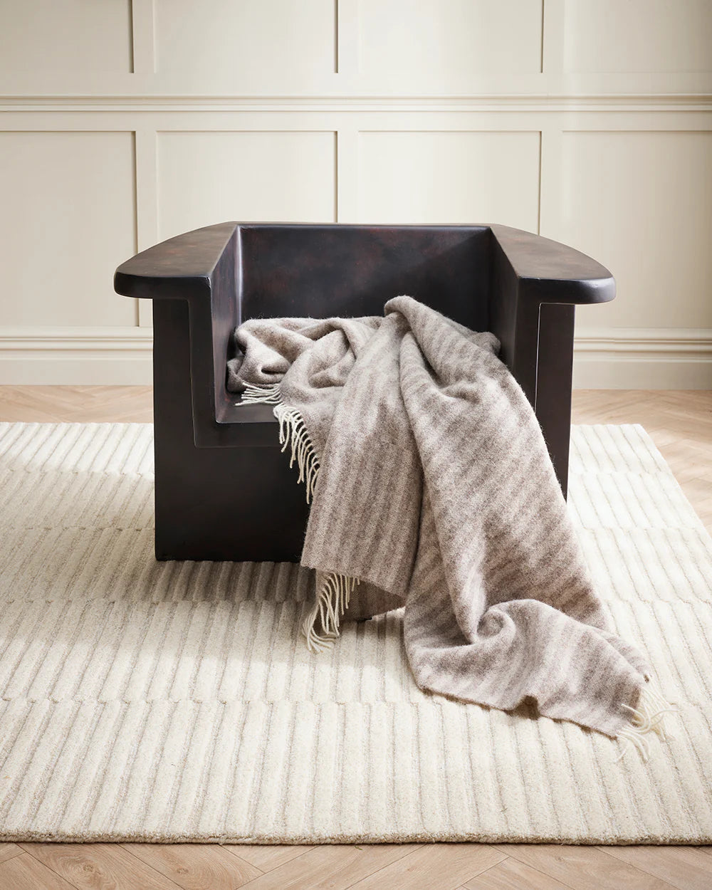 Baya Noah Throw - Oatmeal
