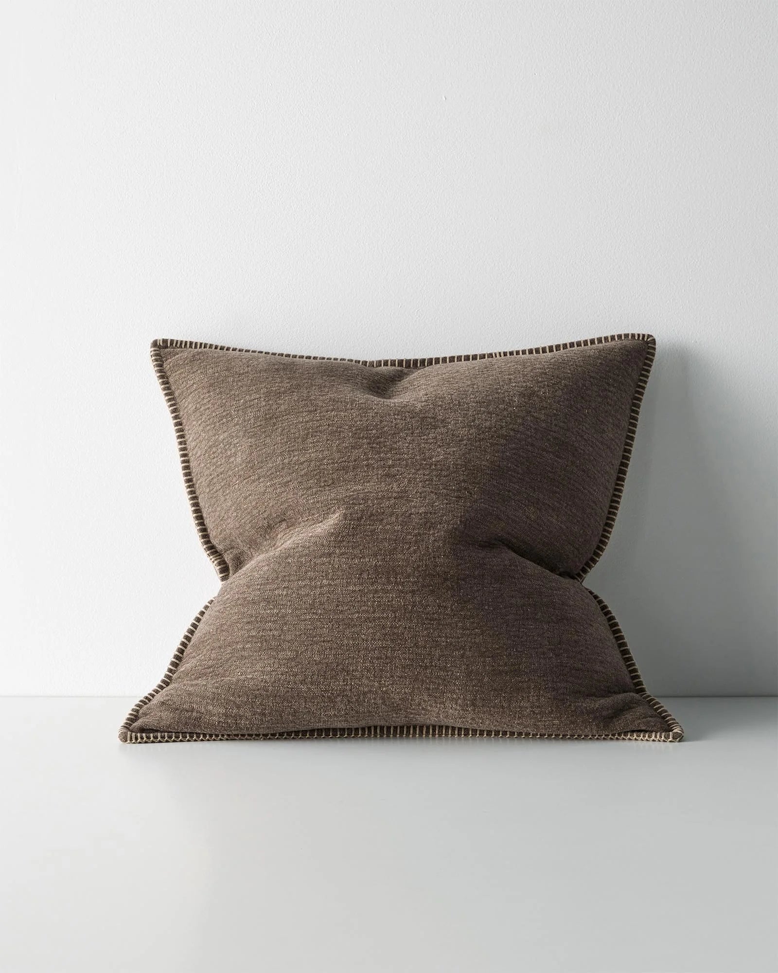 Weave Alba Cushion Cover - Bark