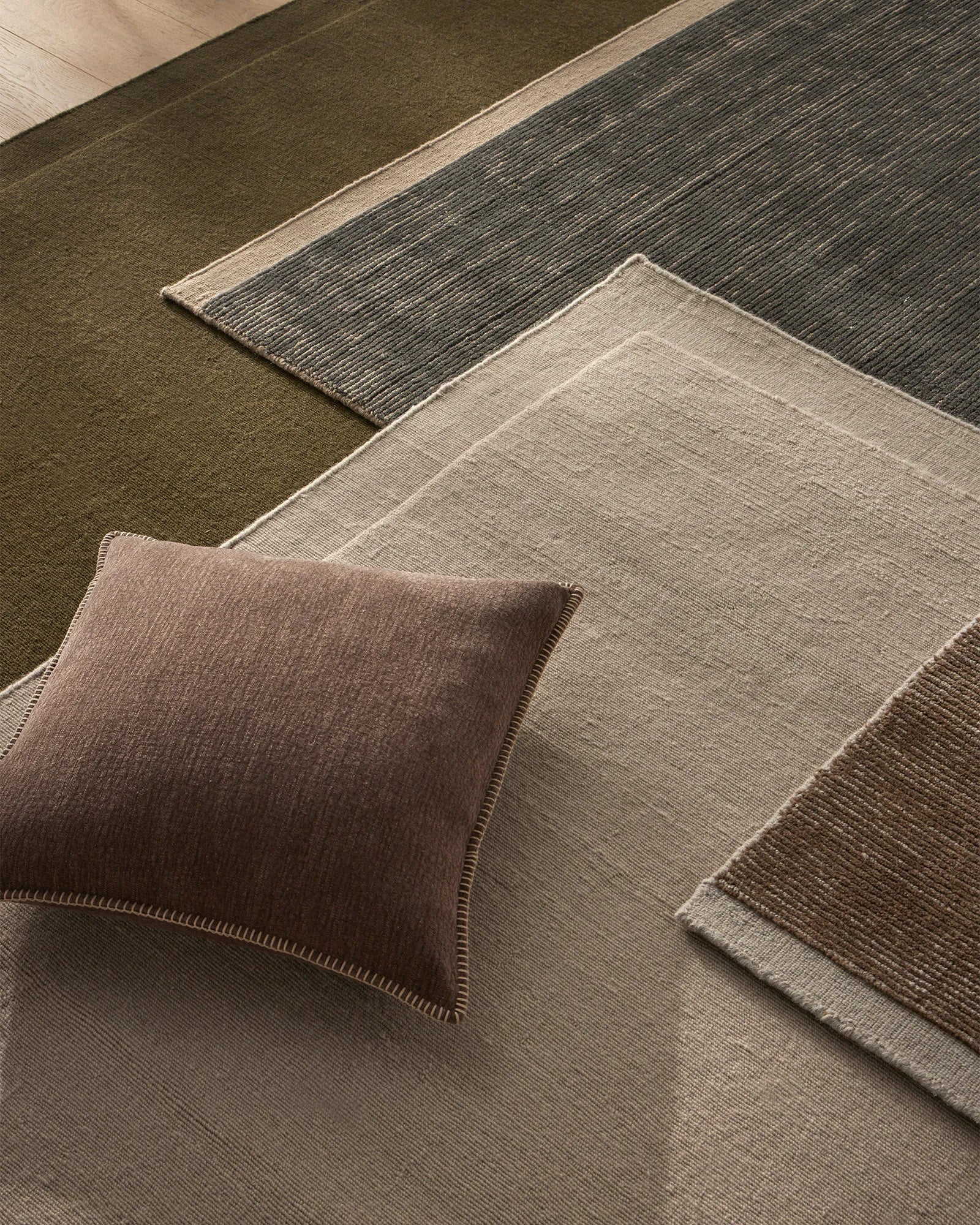Weave Alba Cushion Cover - Bark